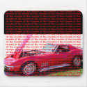 Lil' Red Corvette mousepads
