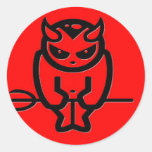 Lil' Red Devil Stickers