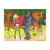 Lil Red Postcard