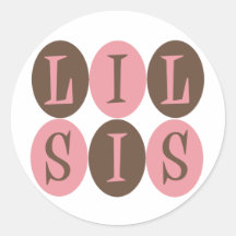 Lil Sis stickers