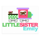 Lil Sister Train Post Cards