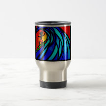 Lil Surfer Dude at Pipeline Mugs
