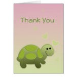 Lil Turtle Thank you Greeting Card