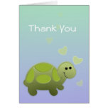 Lil Turtle Thank you Greeting Card