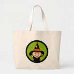 Lil' Witch Halloween Tote Bag