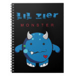 Lil Zier Blue Monster Notebook