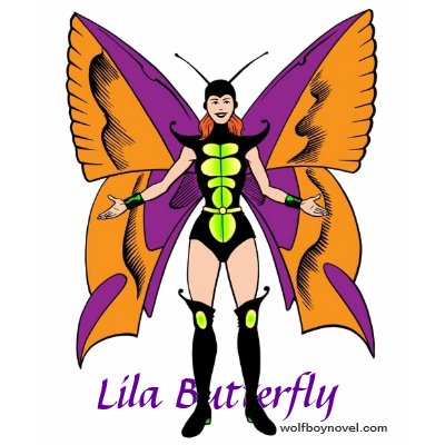 Lila Butterfly Shirt by ekuhlman