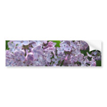 Lilac Bunches Bumper Stickers