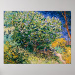 Lilac Bush – Lilacs, Vincent Van Gogh Posters
