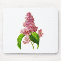 Lilac by Pierre Joseph Redoute Mousepads