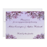 Lilac Engagement Party invitations