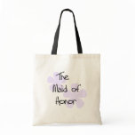 Lilac Flowers Maid of Honor Bag
