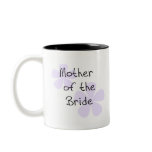 Lilac Flowers Mother of Bride Coffee Mug
