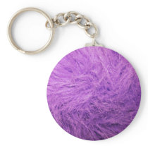 Lilac Purple Fur keychains