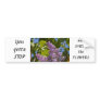 Lilacs in the Sun Bumper Sticker