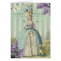 Lilas au printemps, Happy Birthday Greeting Card