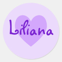 Liliana in Purple stickers