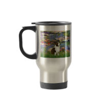 Lilies 2 - Cardigan Welsh Corgi 5 Coffee Mugs
