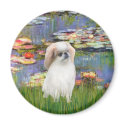 Lilies 2 - Japanese Chin (L2) magnets