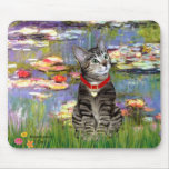 Lilies #2 - Tabby Tiger Cat 31 mousepads