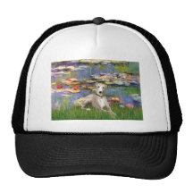 Lilies 2 - Whippet #2 Hat