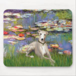 Lilies 2 - Whippet #2 Mouse Pads