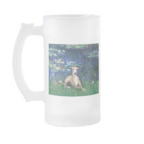 Lilies 5 - Whippet #2 Mug