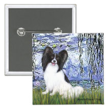 Lilies 6 - Papillon 1 Button