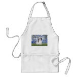 Lilies #6 - Shih Tzu (A1) aprons