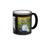 Lilies Collage Mug