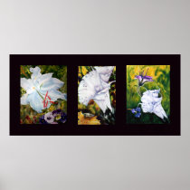 Lilies Collage Print