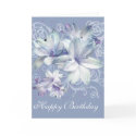 Lilies (customisable) cards