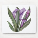 Lilies Floral  Art mousepads
