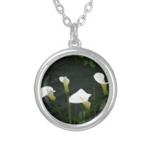 Lilies growing at Calla Lily Plantation, Taiwan Necklace