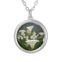 Lilies growing at Calla Lily Plantation, Taiwan Pendant