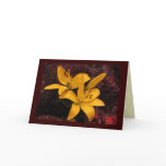 Lilies on Paisley Thinking of You cards