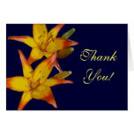 Lilies, Thank you card