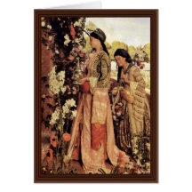 Lilium Auratum By Lewis John Frederick</ Greeting Cards