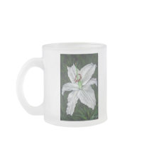 lilium casa blanca mug