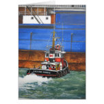 Lillian Marie boat, by Jim Ott Greeting Card