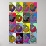 Lillies Pop Art posters
