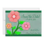 Lillte Cute Pink Flowers Invitations