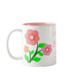 Lillte Cute Pink Flowers mugs