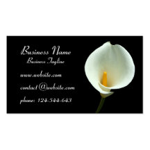 Lilly Flower Business Cards