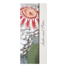 Lilly Pads Floral Wedding Invitation