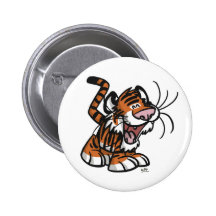 Lil'Tiger button badge