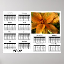 Lily - 2009 Calendar Poster
