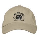 Lily and Hope in Den - Dark embroidered hats