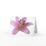 Lily - Blank greetings Card