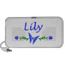 Lily (Blue Butterfly) Travelling Speaker